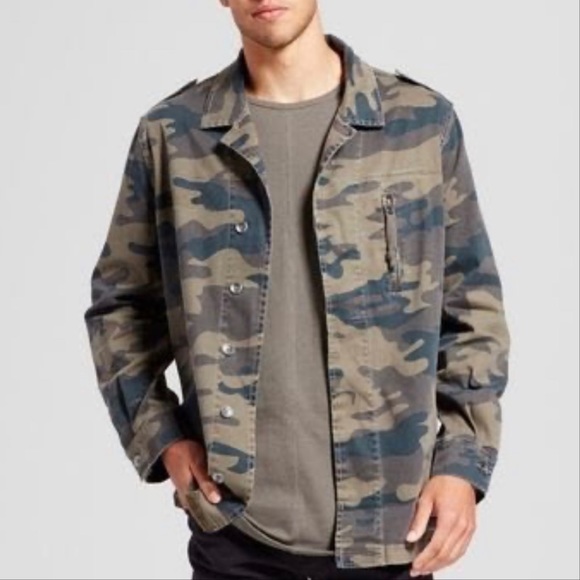 JACKSON Other - JACKSON Camo Camouflage Military Cotton Jacket M